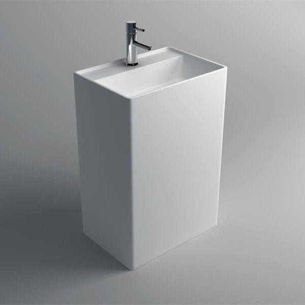 Solid Surface Pedestal Freestanding Basin JZ2004 