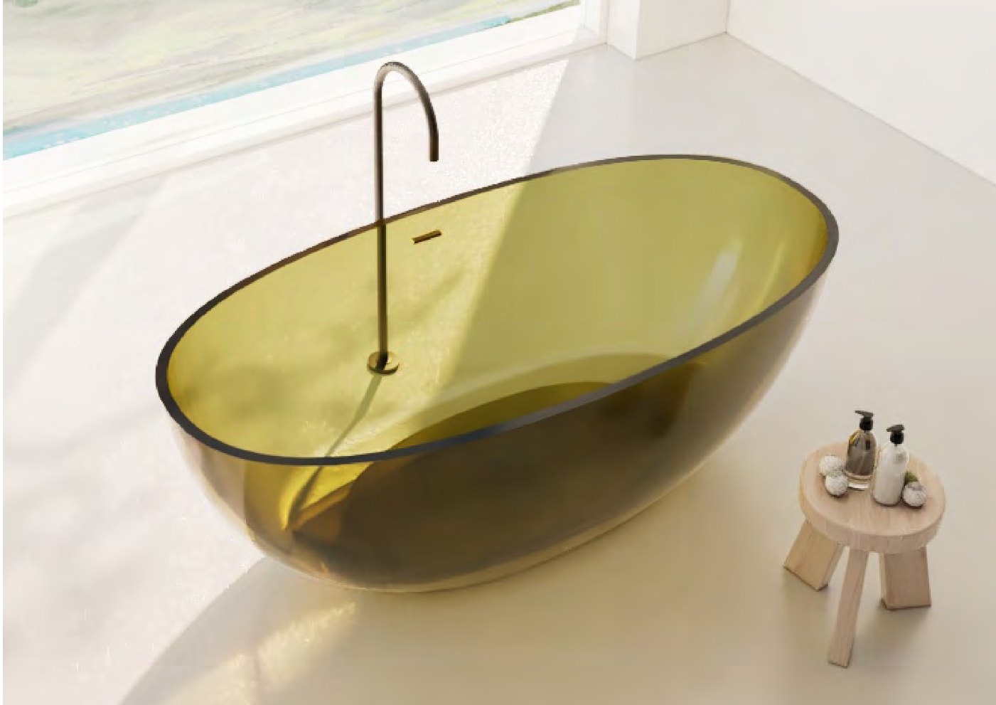 Solid Surface Freestanding Bathtub JZ8628 