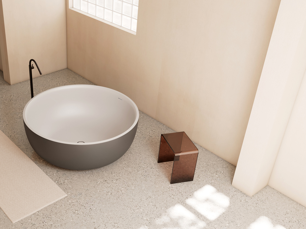 solid surface bathtub