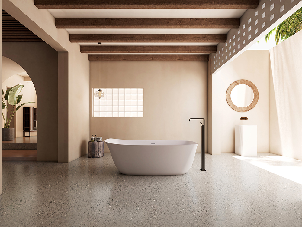solid surface bathtub
