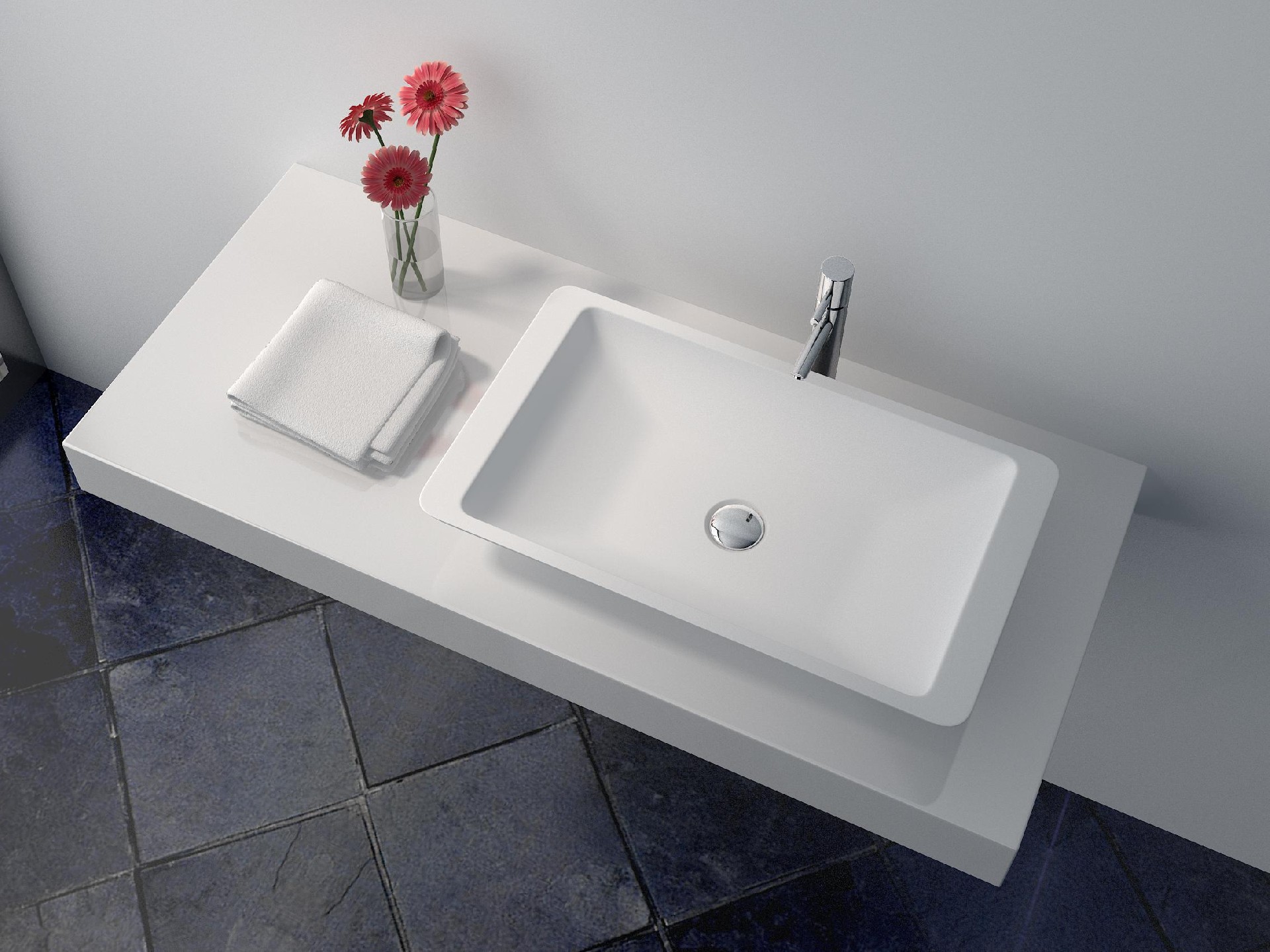 CB9002-solid surface-white