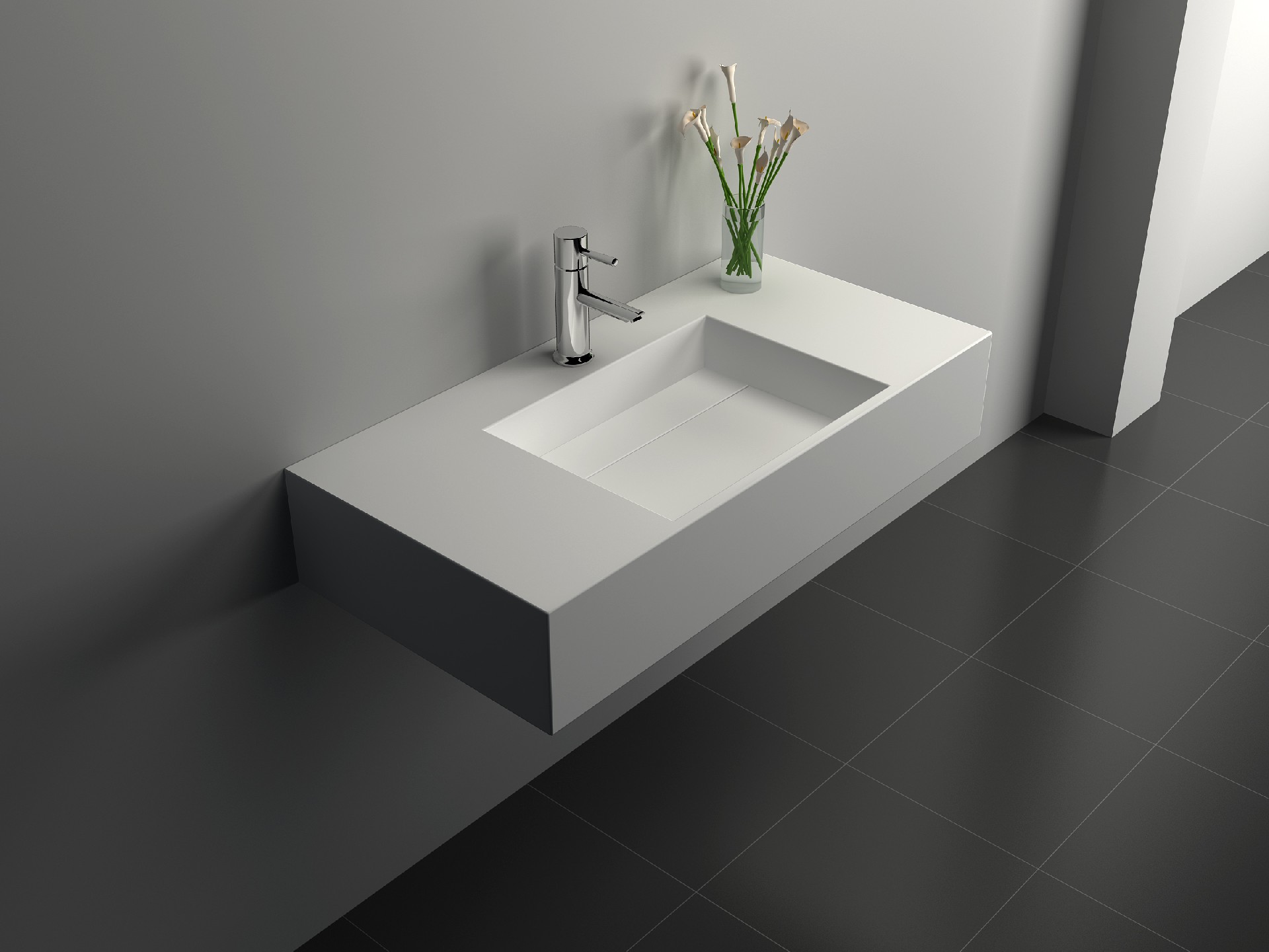 CB1027-solid surface-white