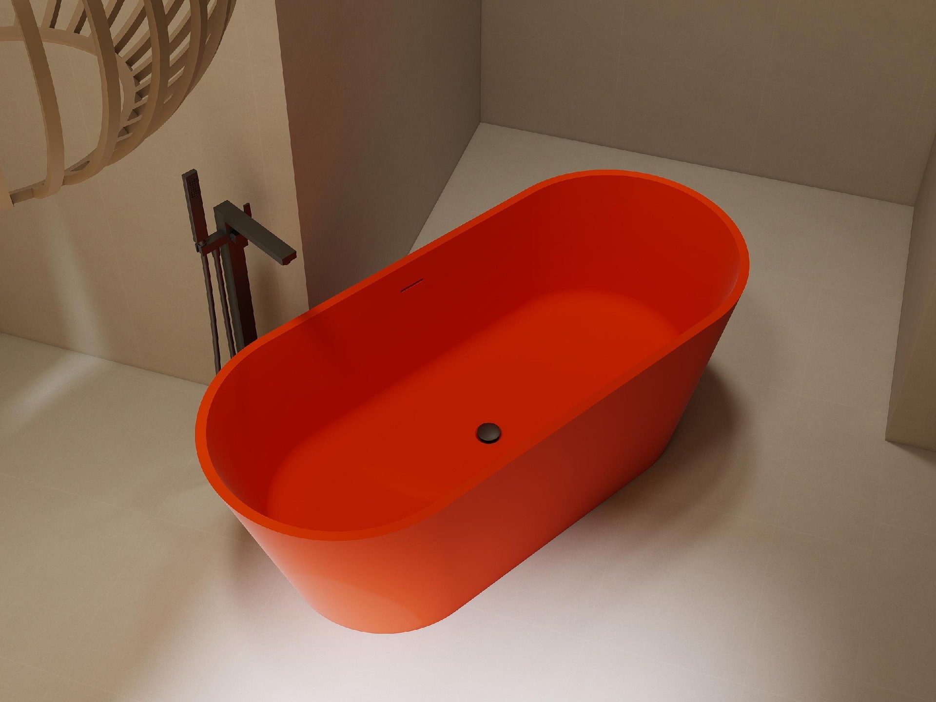 JZ8606-solid surface-hermes orange (2).jpg